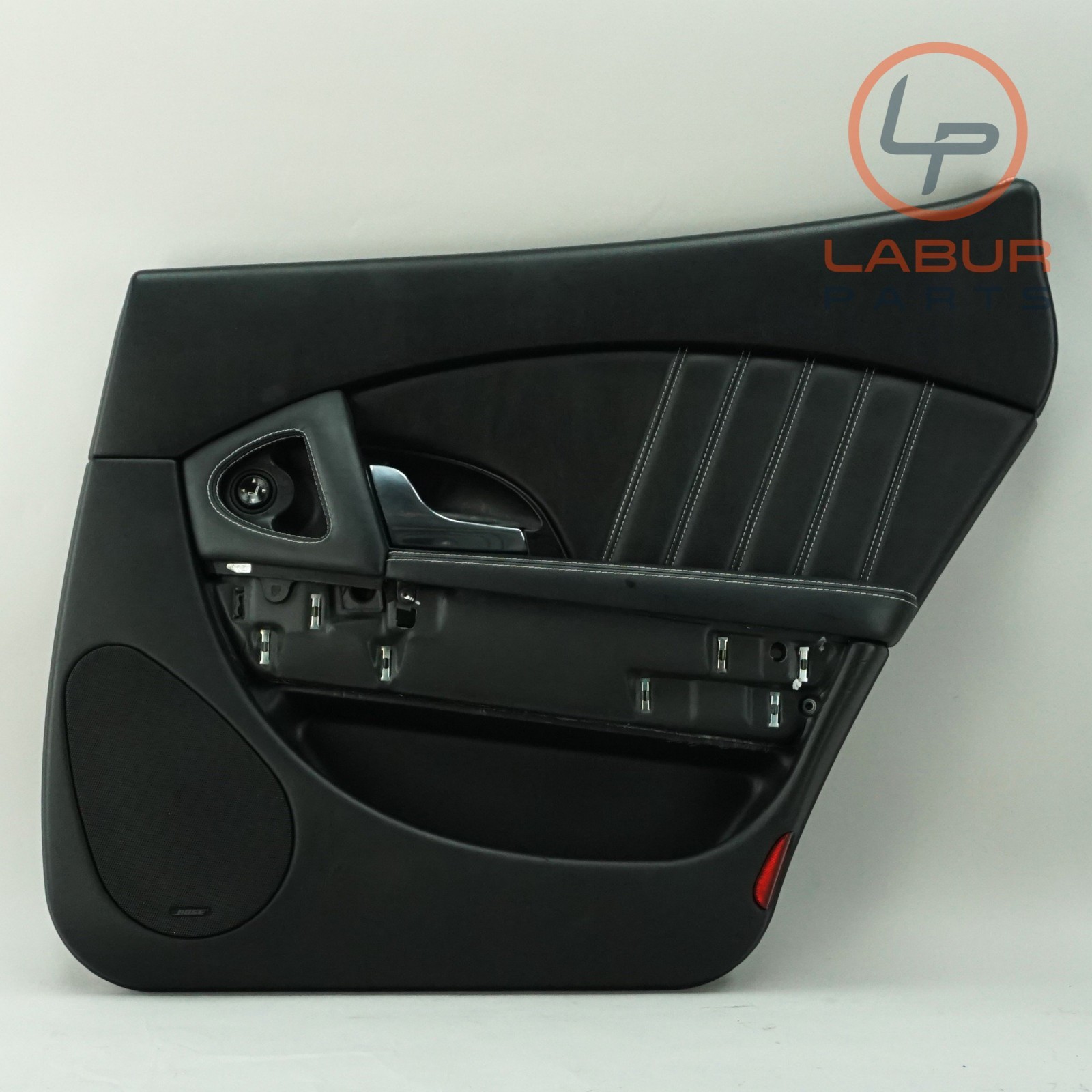 M139 03-13 Maserati Quattroporte Rear Right Passenger Side Door Panel Black D492