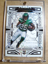 2023 Israel Abanikanda Panini Obsidian Rookie Electric Etch Contra RC SSP 🔥🔥🔥