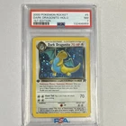 Dark Dragonite Pokémon TCG Team Rocket 5/82 1st Edition Holo Rare PSA 7 2000
