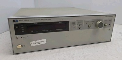 Hp Agilent Keysight 6034L System Power Supply 0-60V 0-10A 200W Used *READ*