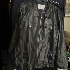 Ladies Military Style Jacket Size12 Vintage Etam Blue Pvc Vgc