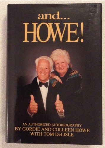 Gordie Howe Autograph Signed Book Page Colleen Howe Detroit Red Wings HHOFer - Picture 2 of 3