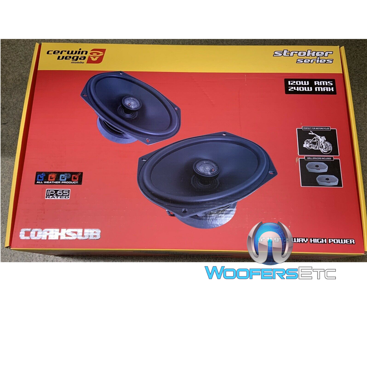 CERWIN VEGA ST69CX STROKER 6x9