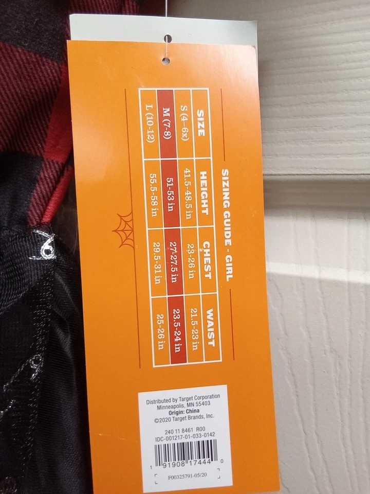 Hyde & Eek! Fantasia infantil vestido lobisomem punk. MÉDIO - Imagem 2 de 4