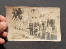 C1900 French Postcard Workwear Linen Masonry