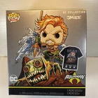 Funko Pop Tees DC Collection Jim Lee Aquaman Vinyl Figure & Medium T-Shirt NIB