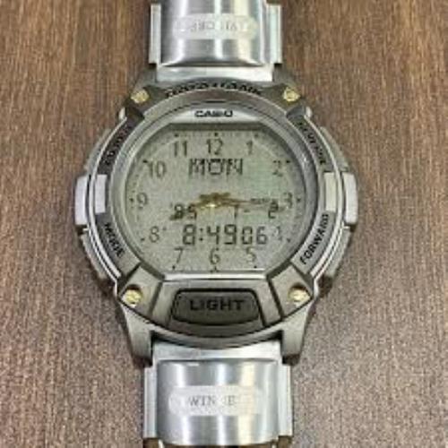 Casio Original Watchband ABX-70 L-7AV TwinCept TeleMemo Blk