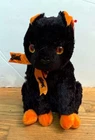Ty Beanie Buddy Fraidy Back Cat Halloween Plush Toy Stuffed Animal Vintage NWT