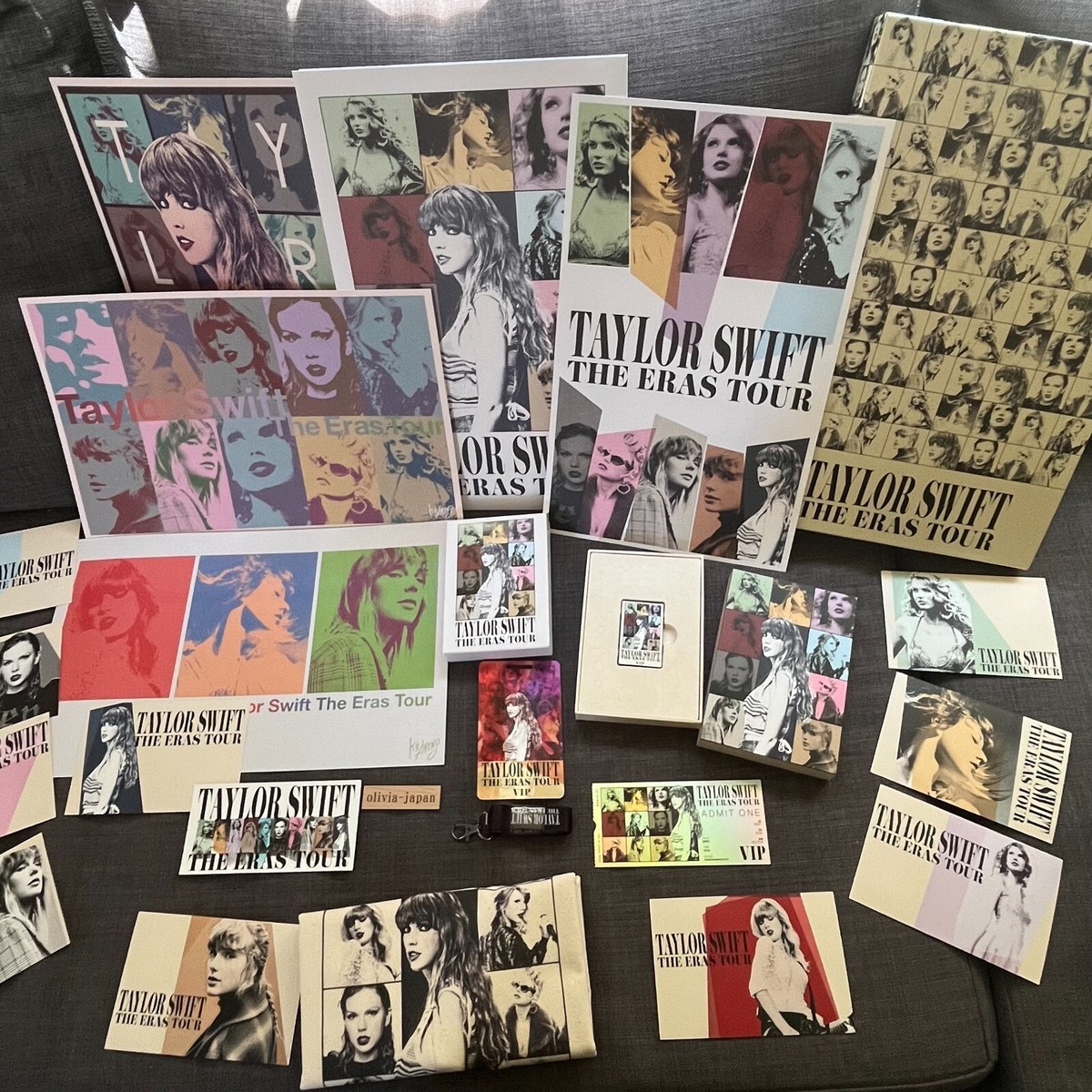 Taylor Swift The Eras Tour Official VIP Limited Package Box Taylor Swift The Eras Tour Official VIP Limited Package Box