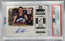 2022-23 Contenders WALKER KESSLER PSA 10 Rookie Ticket #134 On Card Auto!