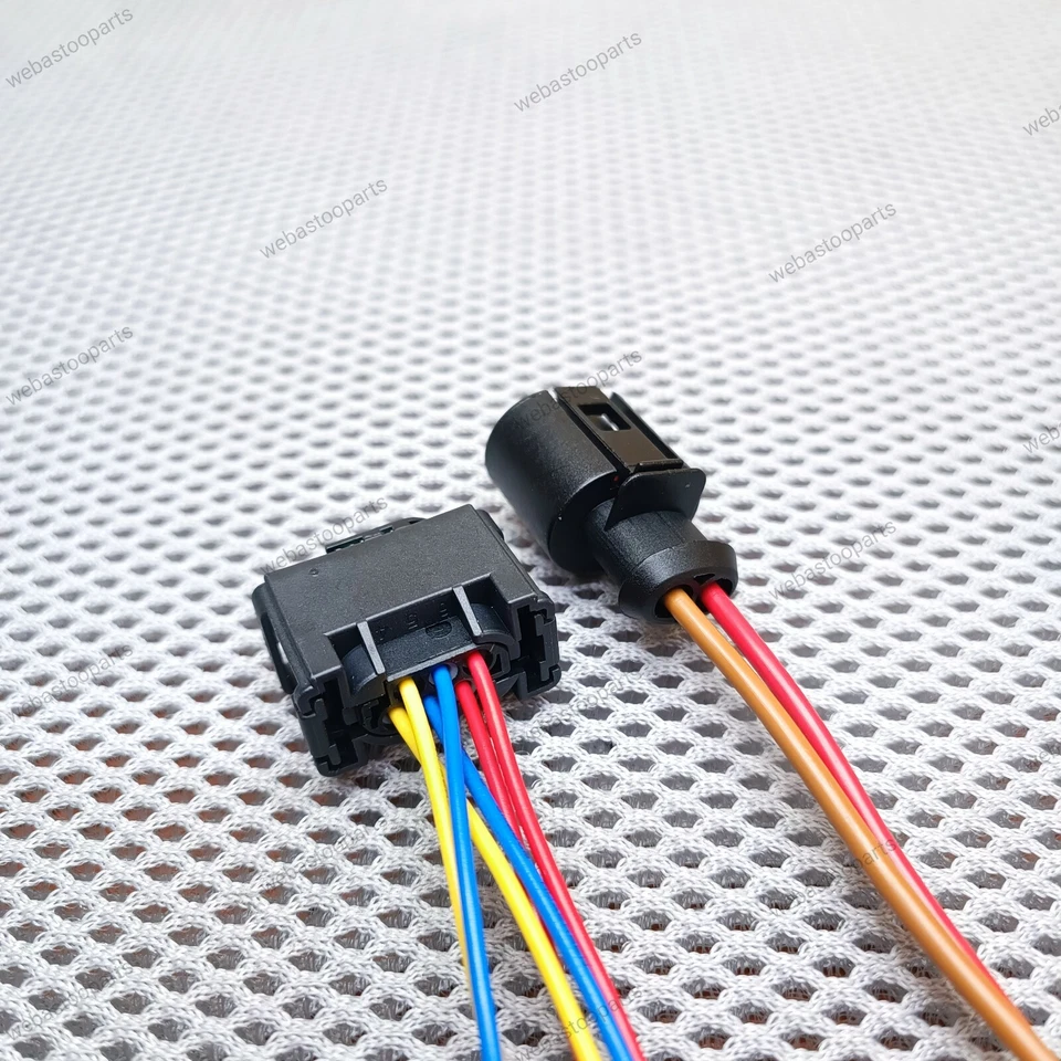Webasto Thermo Top Z C E P 6 Pin and 12V 2 Pin Power Connector Set 9011968A - Image 2 of 4