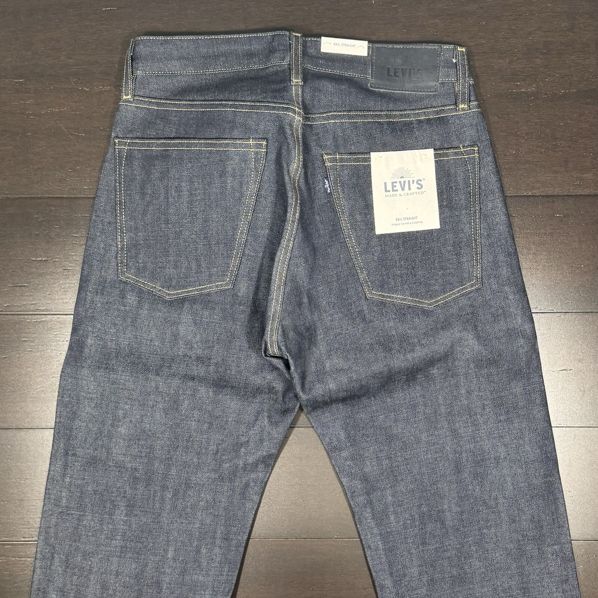 Levi's 501 Jeans 30 x 34 Japanese Selvedge Denim Straight Zip Fly