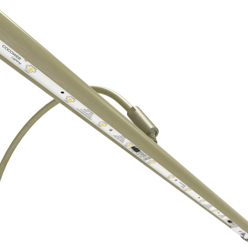 Lámpara de piano de cola ajustable de latón antiguo Cocoweb GPLED19ABD 19 pulgadas RT $210 NUEVA - Imagen 4 de 8