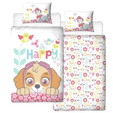 PAW PATROL SINGLE DUVET COVER BRIGHT NEW GIRLS