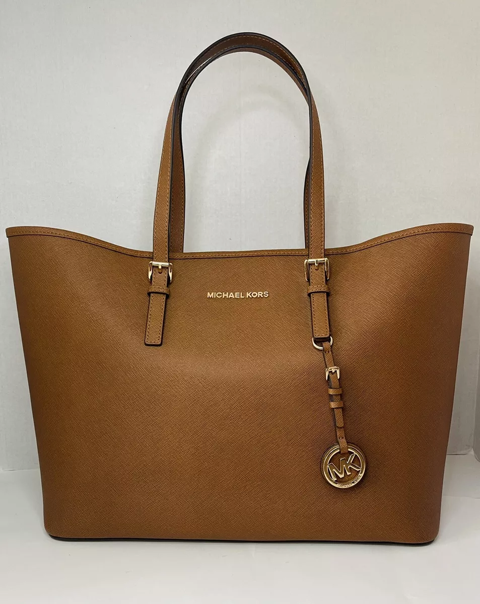 Michael Kors Carryall Jet Set Travel Medium Tote Shoulder Bag