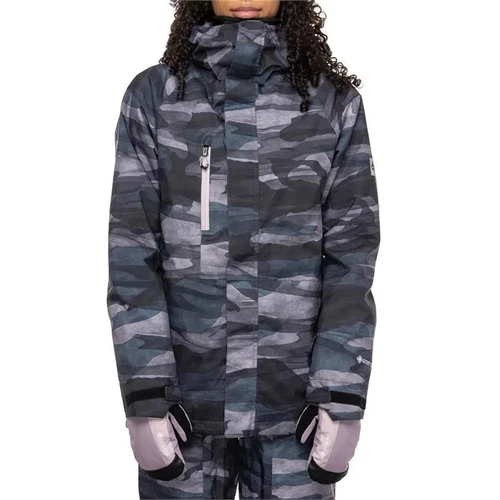 686 S Dusty Orchid Winterland Camo Gore-tex Willow Insulated Jacket