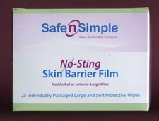 Safe N Silmple Skin Barrier Film 25 Pack