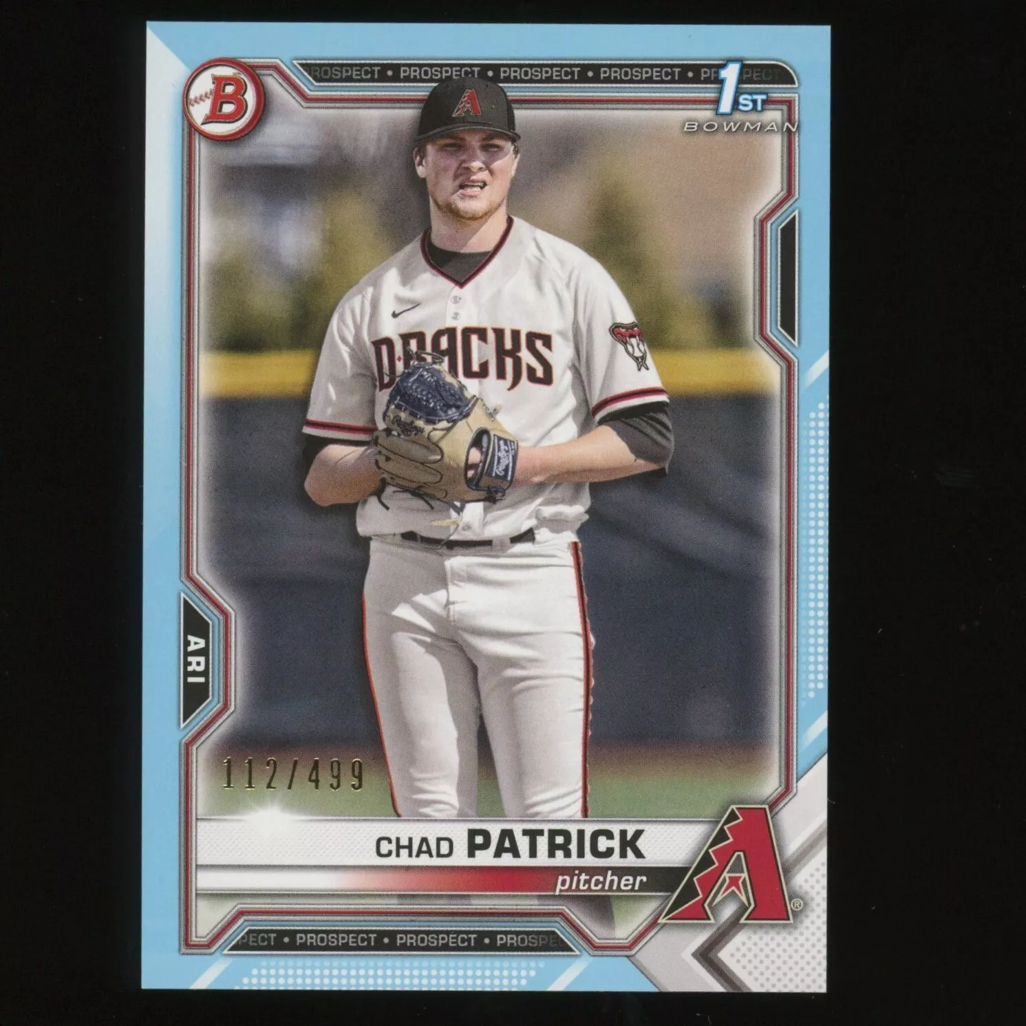 Chad Patrick trading card