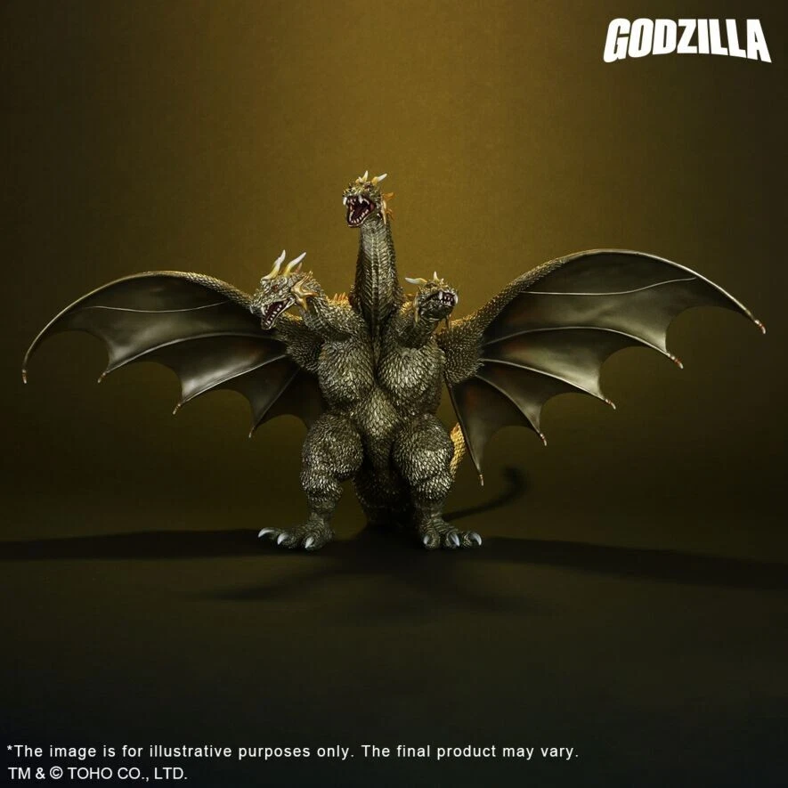 Toho Daikaiju Series King Ghidorah 2001 Battle color ver. Toho large monster - Image 3 of 4