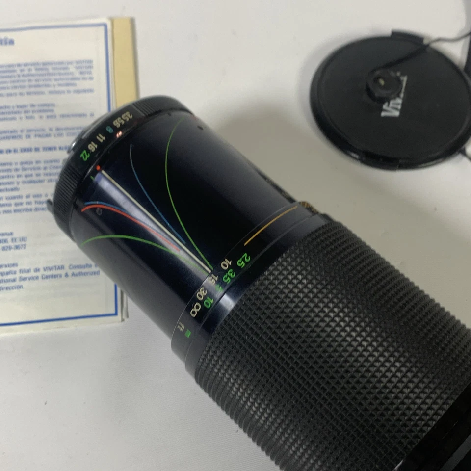 Vivitar 28-200mm f3.5-f5.3 MC Macro Focusing Zoom Lens for Minolta MD Mount SLR - Image 4 of 4