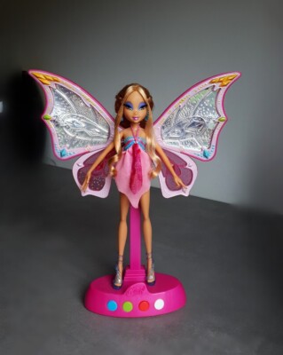 Winx Flora Enchantix Doll Winx Club Color Magic Flora Mattel