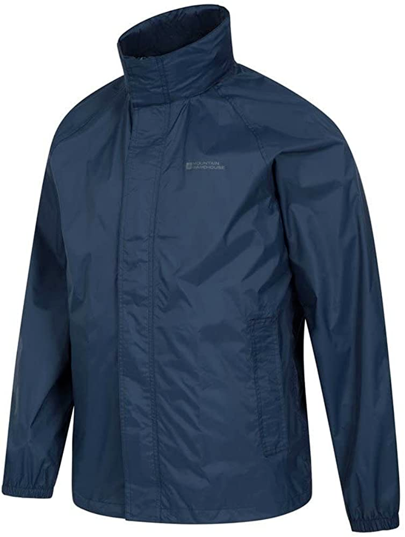Mountain Warehouse Pakka Mens Waterproof Packable Jacket Foldaway