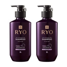 Ryo 9EX Hair Loss Expert Care Shampoo for Oily Scalp 400ml*2Pcs - FREE SHIPPING