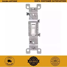 15 Amp Single-pole Switch, White (10-pack) | Leviton Switches Ac/ca Of Light