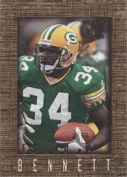 1996 Fleer Ultra Sensations Edgar Bennett #37 - 1 of 2