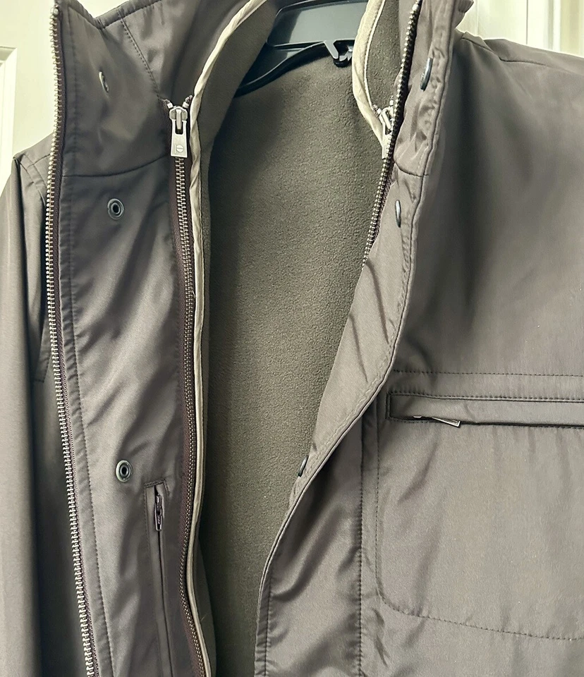 Perry Ellis Long Sleeve Jacket, Size-S - Image 3 of 4