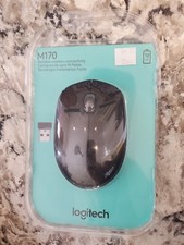 Logitech M170 Wireless Optical Mouse receiver under battery cover
