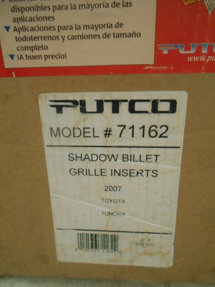 Putco shadow aluminum billet grille Model# 71162 - for Toyota Tundra 2007-2009 Foto 2 de 4