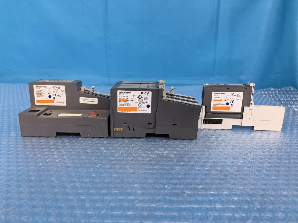 AB Allen-Bradley 1734-AENTR 1734-EP24DC 1734-OB8 I/O Dual AB Allen-Bradley 1734-AENTR 1734-EP24DC 1734-OB8 I/O Dual