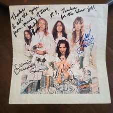 Alice Cooper Billion Dollar Babies SIGNED 4sleeve PHOTO Insert Lp BRUCE VULGAR 
