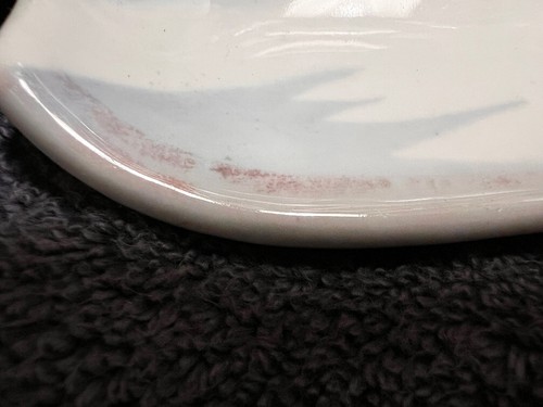 Moore McCormack Lines "Rio" Pattern Sterling China Footed Corn-on-the-Cob Dish - Picture 4 of 5