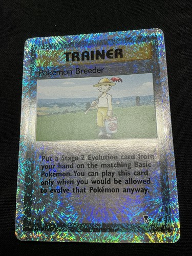 Pokemon Breeder 102/110 Legendary Collection Reverse Holo LP