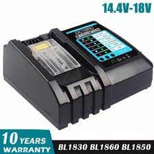 Charger FOR Makita 14.4 - 18V DC18RA Replace Li-ion 240V BL1830, BL1840 Battery