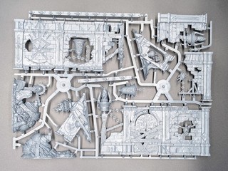 Warhammer Age of Sigmar Spearhead: Fire & Jade – Gelände (1x) On Sprue
