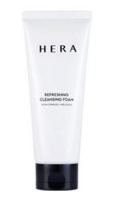 Hera refreshing cleansing foam 160ml soft soothing moisture care