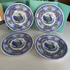Rowland and Marsellus  Antique Hand detailed  Turkey Plate Staffordshire, 10.25”