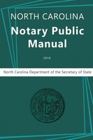 North Carolina Notary Public Manual, 2016 | The (U. A.) | Taschenbuch | Englisch