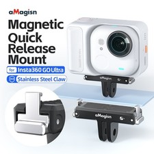aMagisn Plastic Magnetic Quick Release Mount for Insta360 Go Ultra Accessory