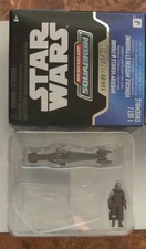 Star Wars Micro Galaxy Squadron Series 11 Mandalorian Speeder With Din Djarin