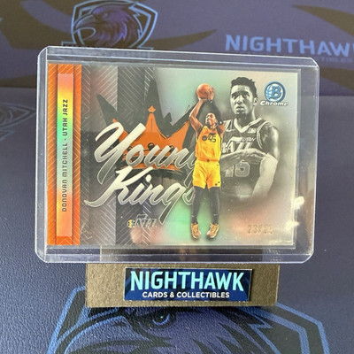 2026 Bowman Chrome Young Kings Donovan Mitchell YK-15 23/25 Utah Jazz