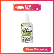 Chew Heal Labs Pet Liquid Bandage for Dogs - 8 oz Spray with Aloe - Wound Care