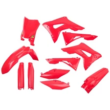 Cycra Powerflow Complete Plastic Kit Set Red For HONDA CRF250R CRF450R