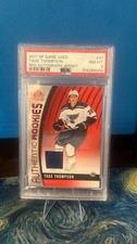 2017-18 SP Game Used Authentic Rookies Tage Thompson #97 Red Auto Jersey