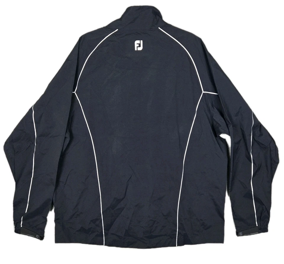 FootJoy NWT DryJoys Select Black Waterproof Nylon Golf Rain Jacket Mens Size XXL - Image 2 of 4