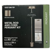 Westinghouse Mini Pendant Kit Nickel Finish 70284