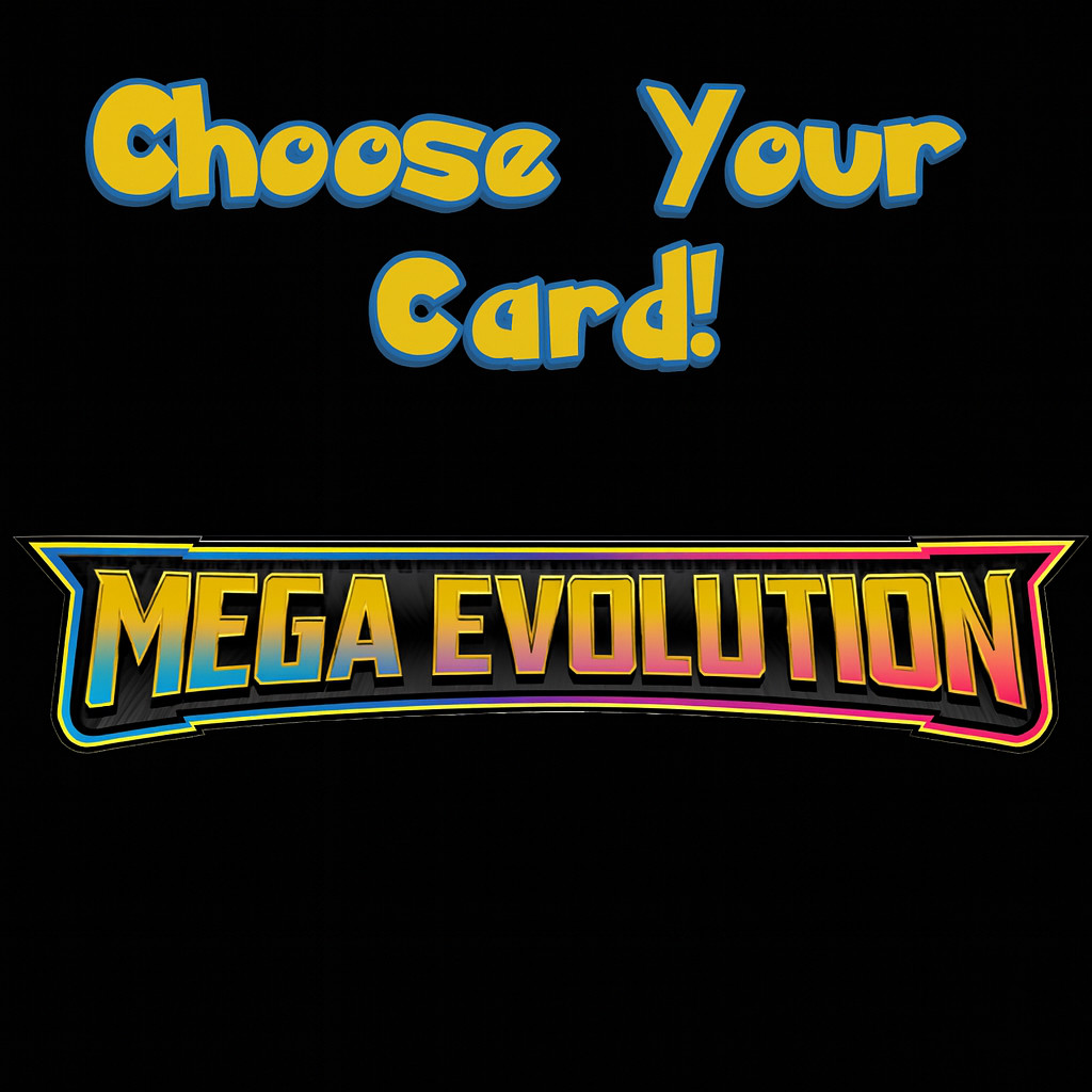 Pokemon TCG Mega Evolution Base Set Choose Your Card Singles - Holo, Reverse, Ex